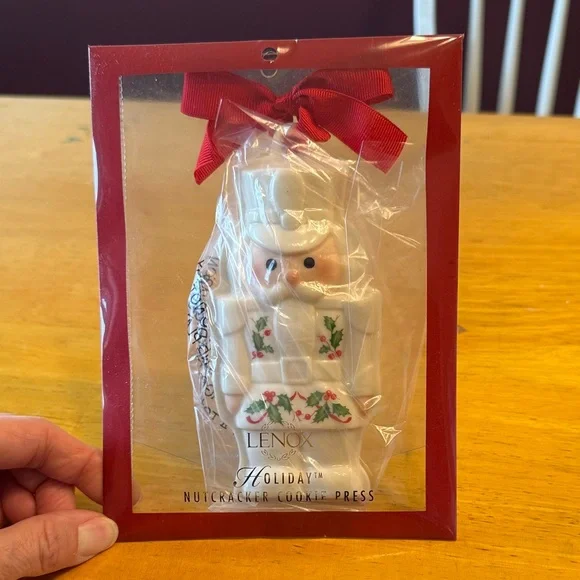 Lenox Holiday Nutcracker Cookie Press. New in package - Picture 1 of 7